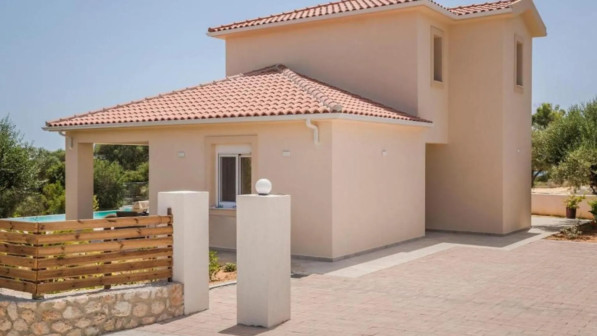 Magnificent Kefalonia Villa 3 Bedrooms Villa Montagna Mare Private Pool Stunning Sea Views Pesada Peszáda