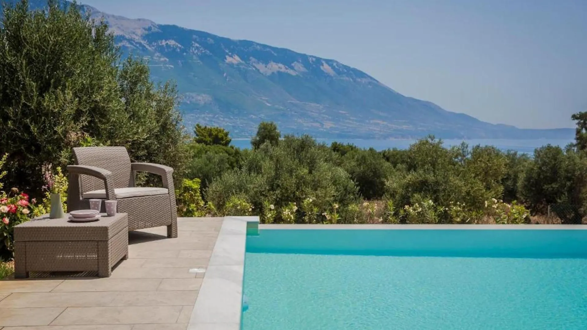 Magnificent Kefalonia Villa 3 Bedrooms Villa Montagna Mare Private Pool Stunning Sea Views Pesada Peszáda
