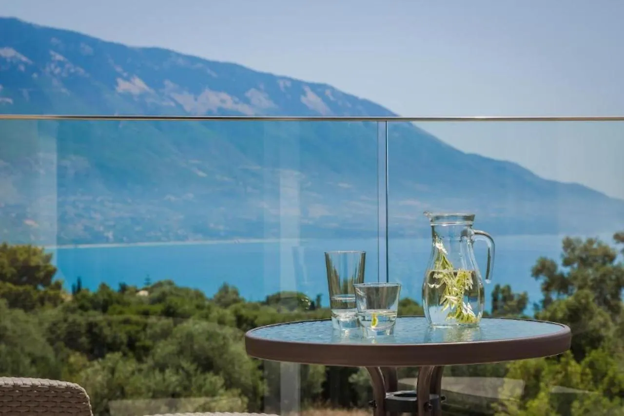 Magnificent Kefalonia Villa 3 Bedrooms Villa Montagna Mare Private Pool Stunning Sea Views Pesada Pesádha