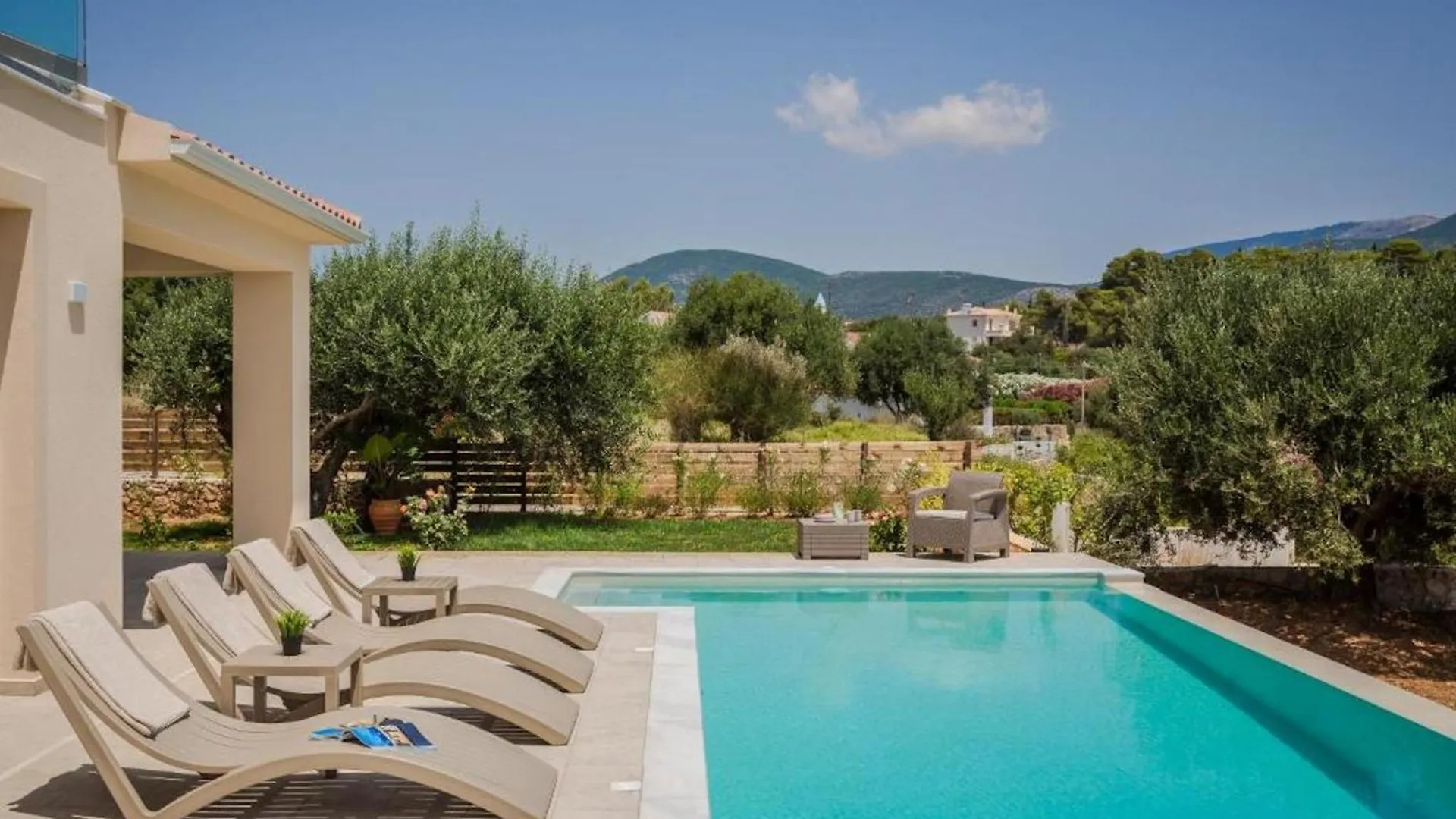 Magnificent Kefalonia Villa 3 Bedrooms Villa Montagna Mare Private Pool Stunning Sea Views Pesada Pesádha Grækenland