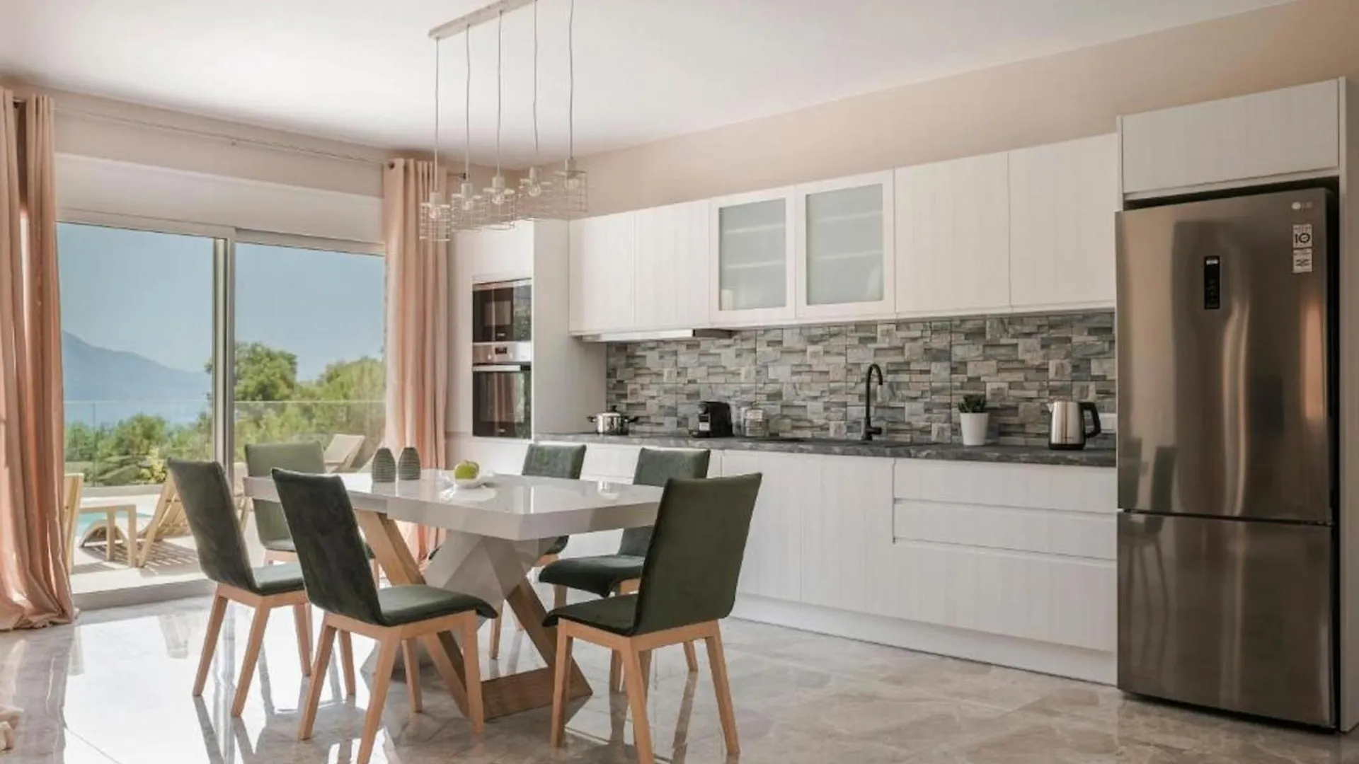 Magnificent Kefalonia Villa 3 Bedrooms Villa Montagna Mare Private Pool Stunning Sea Views Pesada Pesádha 0*,