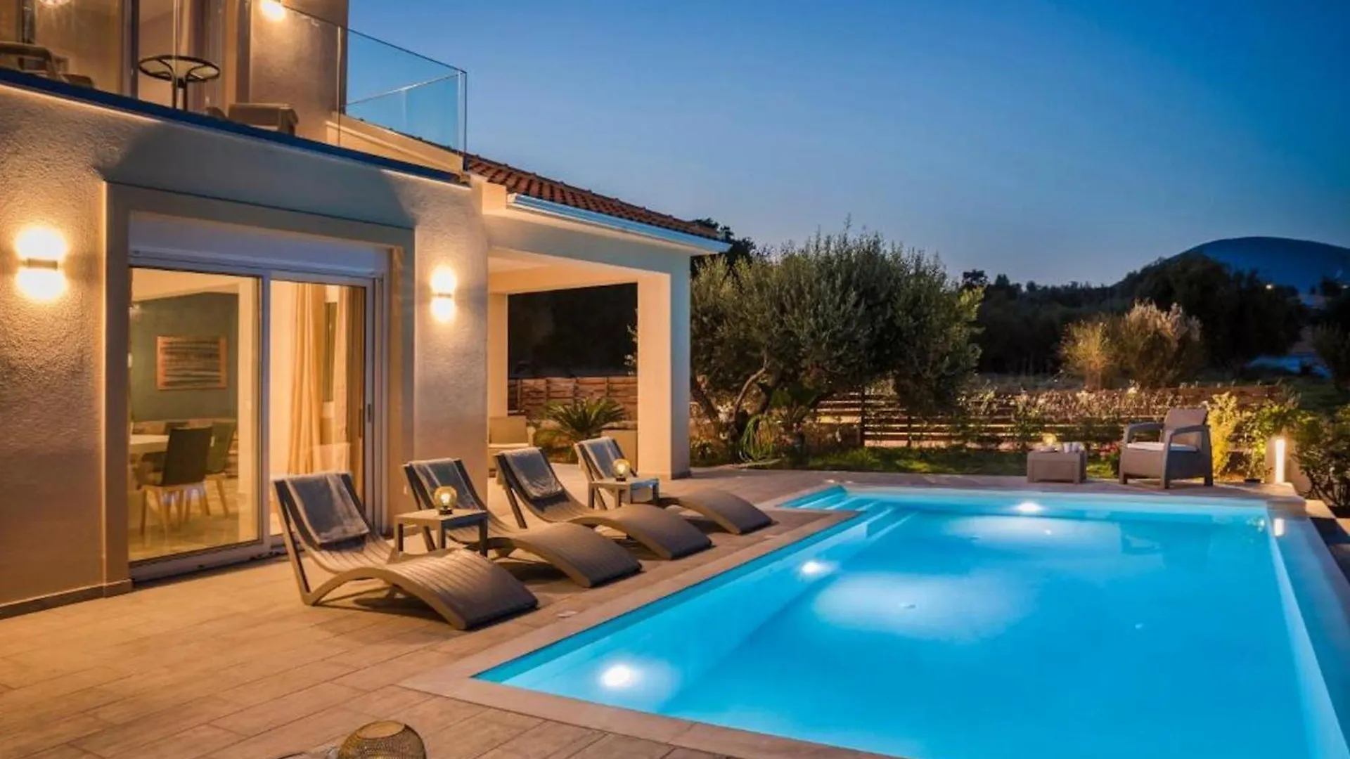 Pesádha Magnificent Kefalonia Villa 3 Bedrooms Villa Montagna Mare Private Pool Stunning Sea Views Pesada יוון